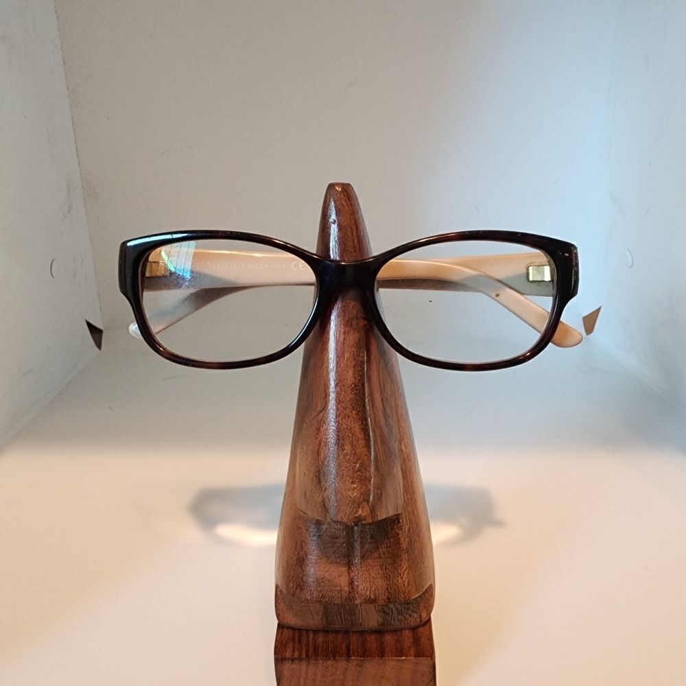 Authentic Gucci Tortoiseshell & Blue & Black Ombre Prescription Glasses Frames